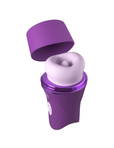 FANTASY FOR HER - LUSH KISS PLUSH PURPLE SUCTION & LICKING CLITORAL STIMULATOR