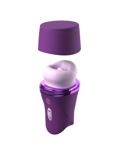 FANTASY FOR HER - LUSH KISS PLUSH PURPLE SUCTION & LICKING CLITORAL STIMULATOR
