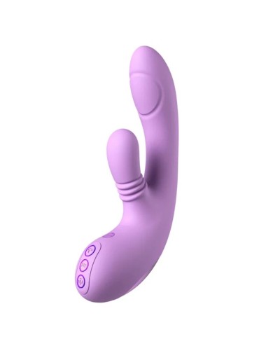 FANTASY FOR HER - INTIMOTION FLUTTER PRO PURPLE G-SPOT & CLITORAL RABBIT VIBRATOR