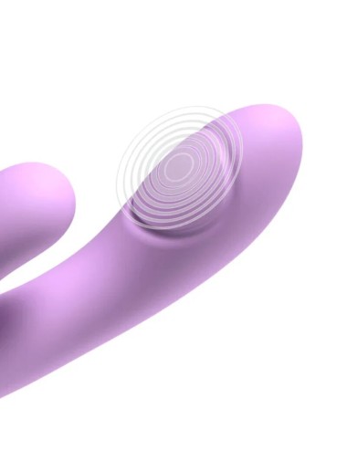 FANTASY FOR HER - INTIMOTION FLUTTER PRO PURPLE G-SPOT & CLITORAL RABBIT VIBRATOR