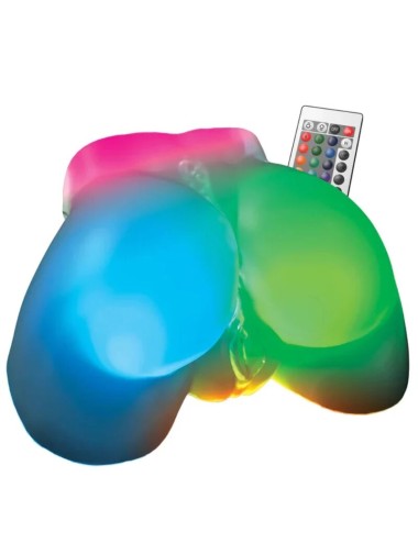PDX ELITE - GO-GO BOOTY LED MEGA ILLUMINATED MALE MASTURBATOR