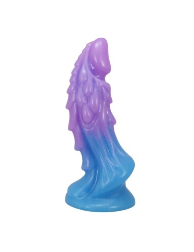 POWER MONSTERS - ATLANTEANS REALISTIC DILDO WITH SUCTION CUP 19 CM Ø 5 CM BLUE & PURPLE
