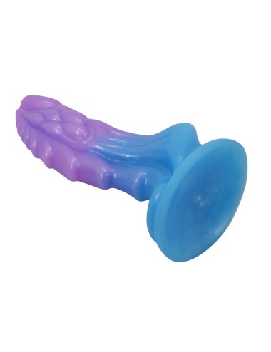 POWER MONSTERS - ATLANTEANS REALISTIC DILDO WITH SUCTION CUP 19 CM Ø 5 CM BLUE & PURPLE