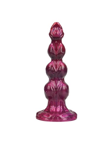 POWER MONSTERS - PRIMAL BEASTLORD PINK TRANSLUCENT FANTASY SILICONE DILDO 26 CM Ø 5 CM