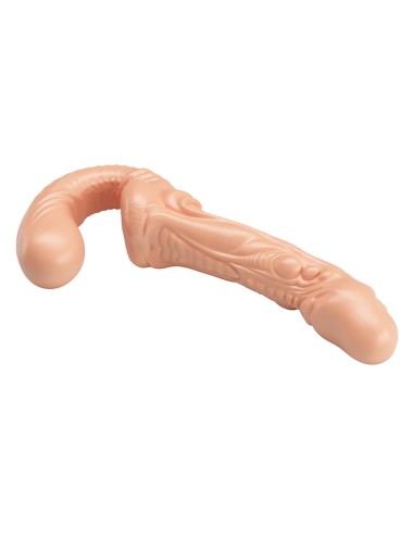 BAILE - EMMA TEXTURED DOUBLE PENETRATION STRAP-ON FLESH