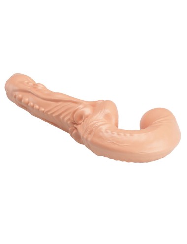BAILE - EMMA TEXTURED DOUBLE PENETRATION STRAP-ON FLESH