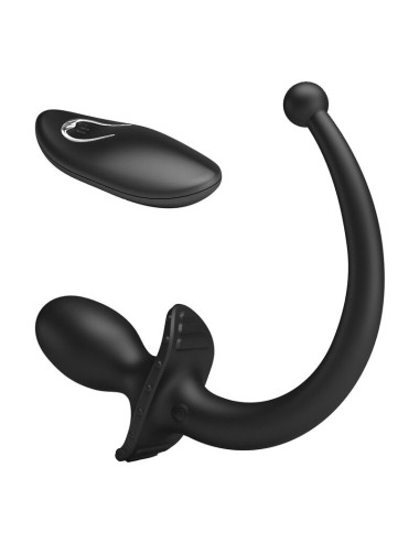 MR PLAY - WIRELESS REMOTE CONTROL ANAL AND PERINEUM VIBRATOR BLACK