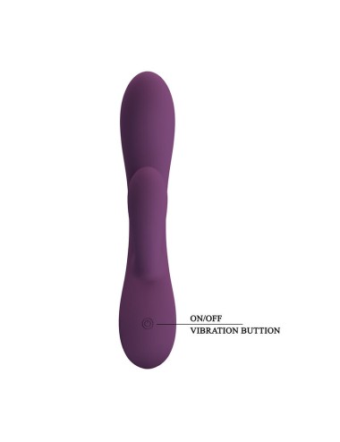 PRETTY LOVE - ROSOLYN RECHARGEABLE RABBIT VIBRATOR 10 FUNCTIONS