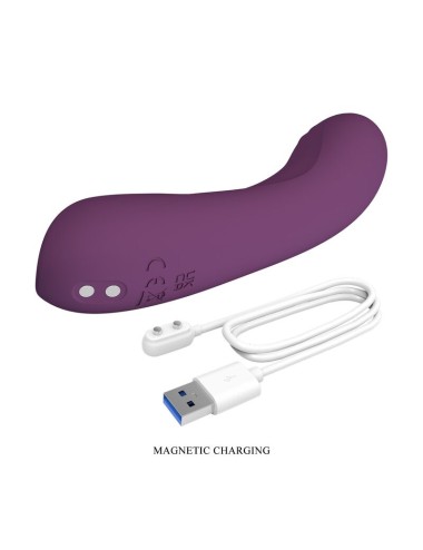 PRETTY LOVE - LLOYDE RECHARGEABLE VIBRATOR 10 FUNCTIONS PURPLE