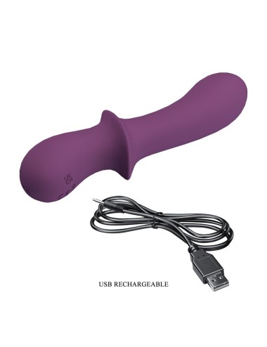 PRETTY LOVE - ABIGAIL RECHARGEABLE VIBRATOR 10 FUNCTIONS PURPLE