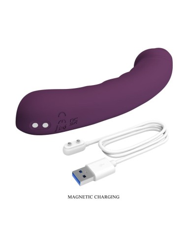 PRETTY LOVE - AMARA RECHARGEABLE VIBRATOR 10 FUNCTIONS PURPLE