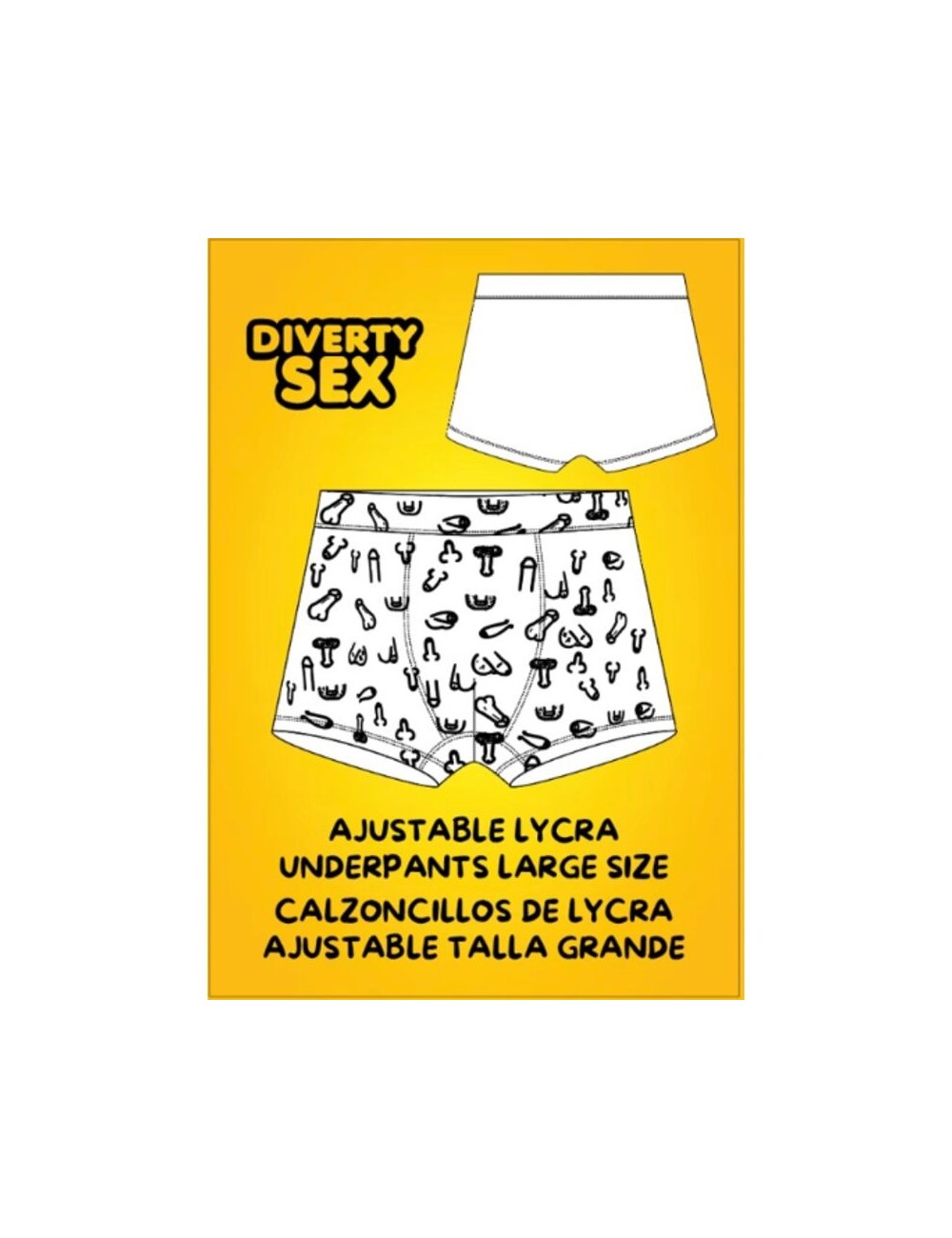 DIABLO PICANTE - LARGE SIZE PENIS UNDERWEAR