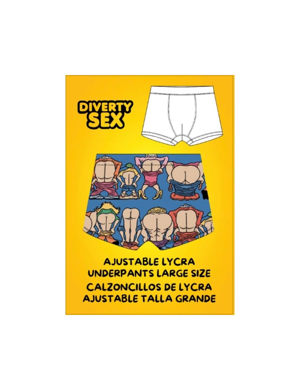DIABLO PICANTE - PLUS SIZE BUTT UNDERWEAR