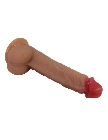 PRETTY LOVE - JOVITA REALISTIC SILICONE DILDO WITH SUCTION CUP 19 CM Ø 4.5 CM