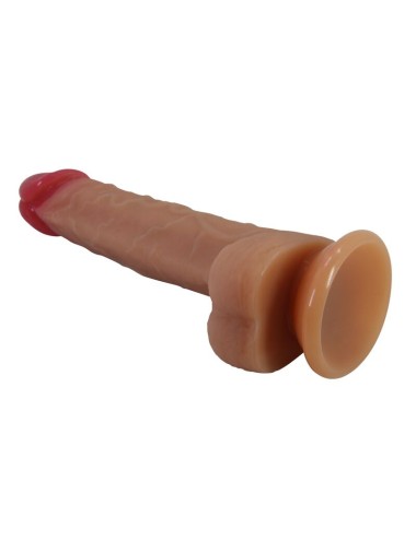PRETTY LOVE - JOVITA REALISTIC SILICONE DILDO WITH SUCTION CUP 19 CM Ø 4.5 CM