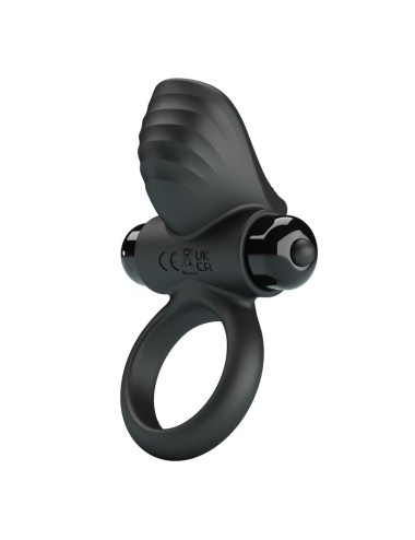 PRETTY LOVE - ADRIEN VIBRATING PENIS RING 10 FUNCTIONS BLACK