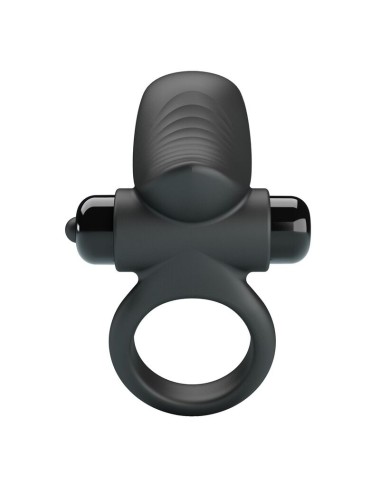 PRETTY LOVE - ADRIEN VIBRATING PENIS RING 10 FUNCTIONS BLACK