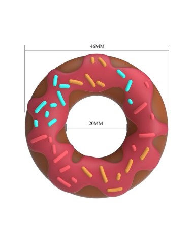 PRETTY LOVE - SUPER DONUT PENIS RING PINK