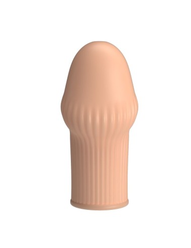PRETTY LOVE - HUEL PENIS SLEEVE GET YOUR PENIS THICKER FLESH COLOR