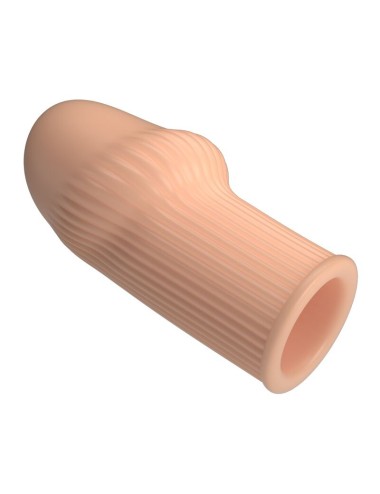 PRETTY LOVE - HUEL PENIS SLEEVE GET YOUR PENIS THICKER FLESH COLOR