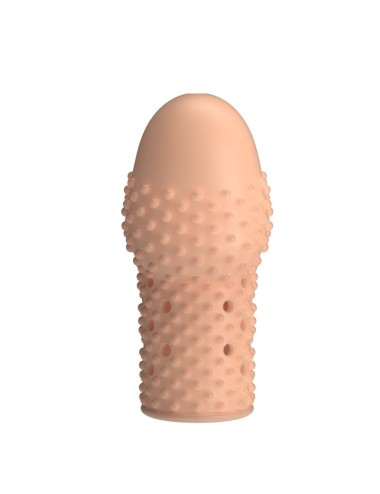 PRETTY LOVE - GEEK'S PENIS SLEEVE GET YOUR PENIS THICKER NATURAL COLOR