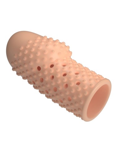 PRETTY LOVE - GEEK'S PENIS SLEEVE GET YOUR PENIS THICKER NATURAL COLOR
