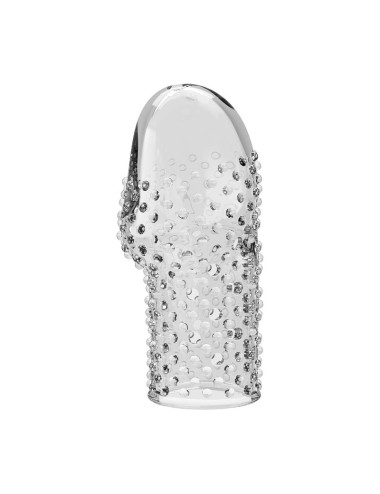 PRETTY LOVE - GEEK'S PENIS SLEEVE GET YOUR PENIS THICKER TRANSPARENT