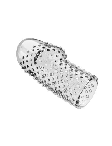 PRETTY LOVE - GEEK'S PENIS SLEEVE GET YOUR PENIS THICKER TRANSPARENT