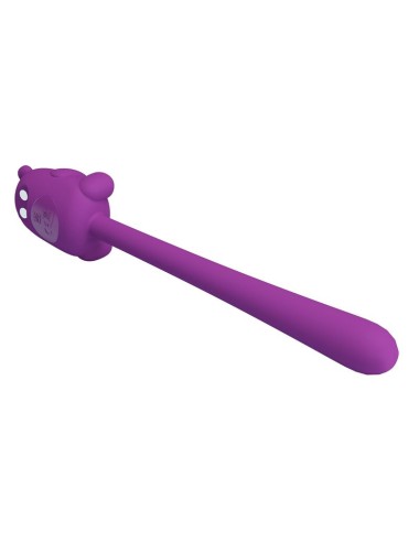 PRETTY LOVE - CUTE BEAR FLIRTING STICK RECHARGEABLE VIBRATOR