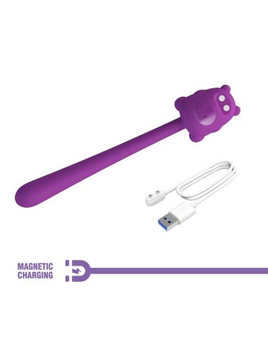 PRETTY LOVE - CUTE BEAR FLIRTING STICK RECHARGEABLE VIBRATOR