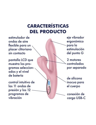 SATISFYER - PRO+ G-SPOT GENERATION 2 PINK