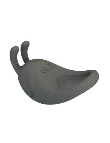 PRETTY LOVE - RECHARGEABLE VIBRATING RING WITH RABBIT STIMULATOR