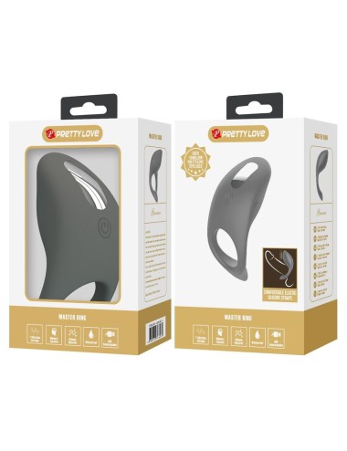 PRETTY LOVE - RECHARGEABLE SOFT SILICONE VIBRATING RING