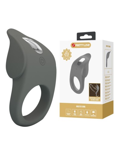 PRETTY LOVE - RECHARGEABLE FLEXIBLE SILICONE VIBRATING RING