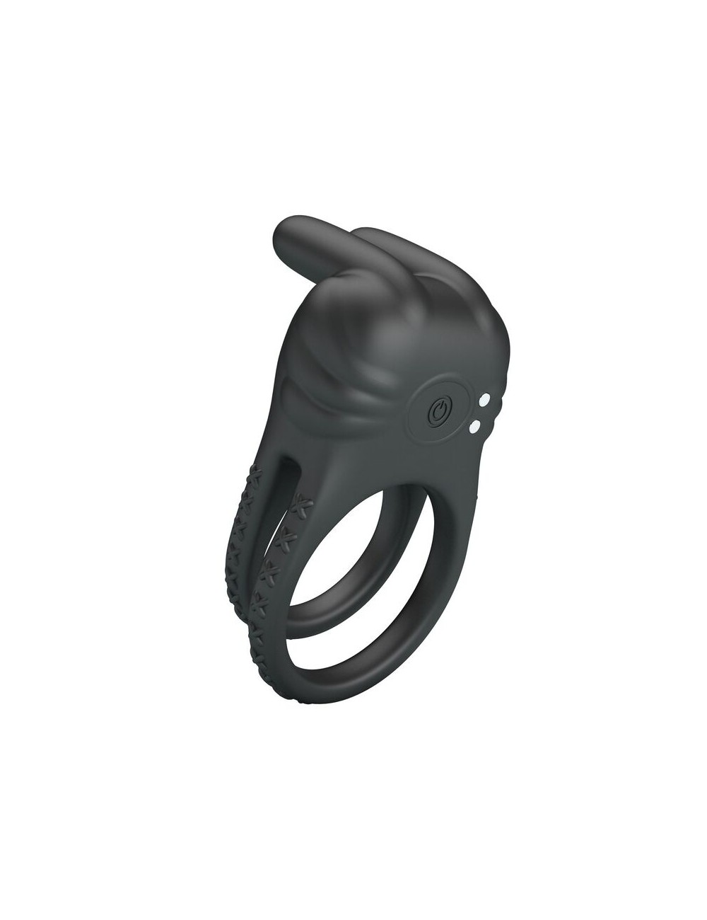 PRETTY LOVE - SINI RECHARGEABLE VIBRATING COCK RING 10 FUNCTIONS BLACK