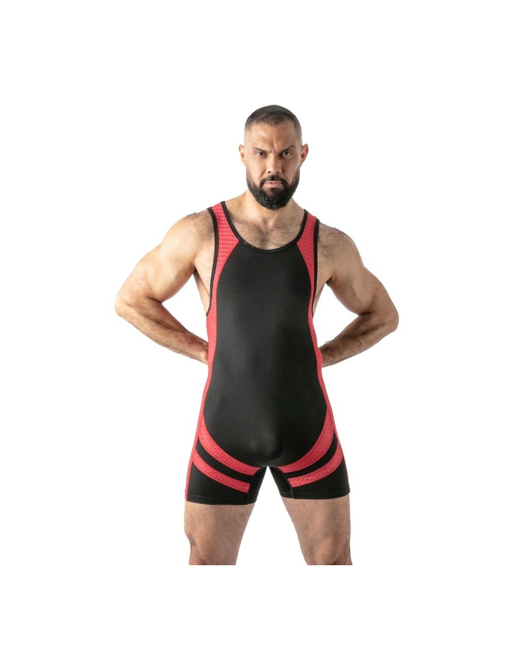 LOCKER GEAR - OPEN ACCESS SINGLET RED S