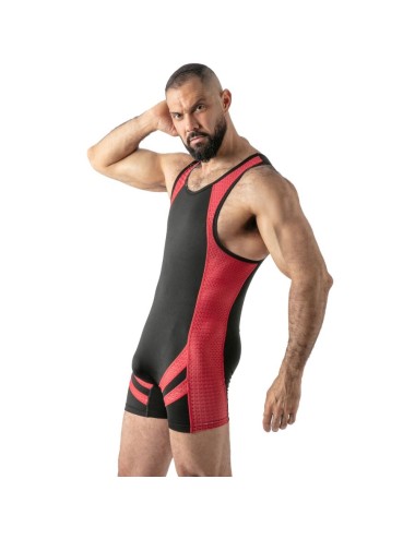 LOCKER GEAR - OPEN ACCESS SINGLET RED S