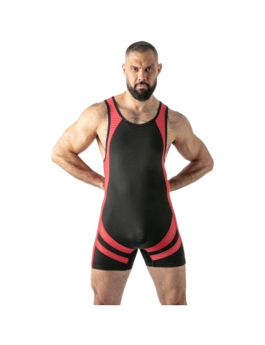 LOCKER GEAR - OPEN ACCESS SINGLET RED M