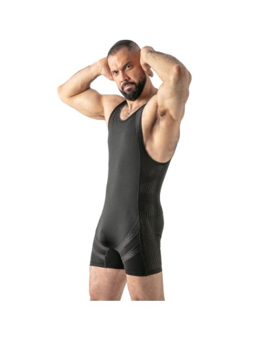 LOCKER GEAR - OPEN ACCESS SINGLET BLACK XL