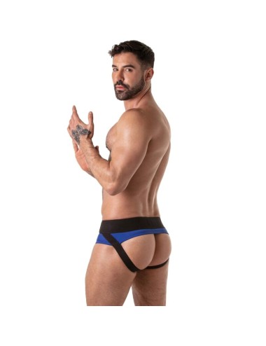LOCKER GEAR - WIDE WAISTBAND JOCK BRIEF BLUE S