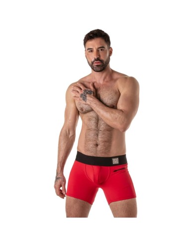LOCKER GEAR - WIDE WAISTBAND TRUNK RED M