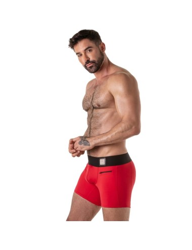 LOCKER GEAR - WIDE WAISTBAND TRUNK RED M