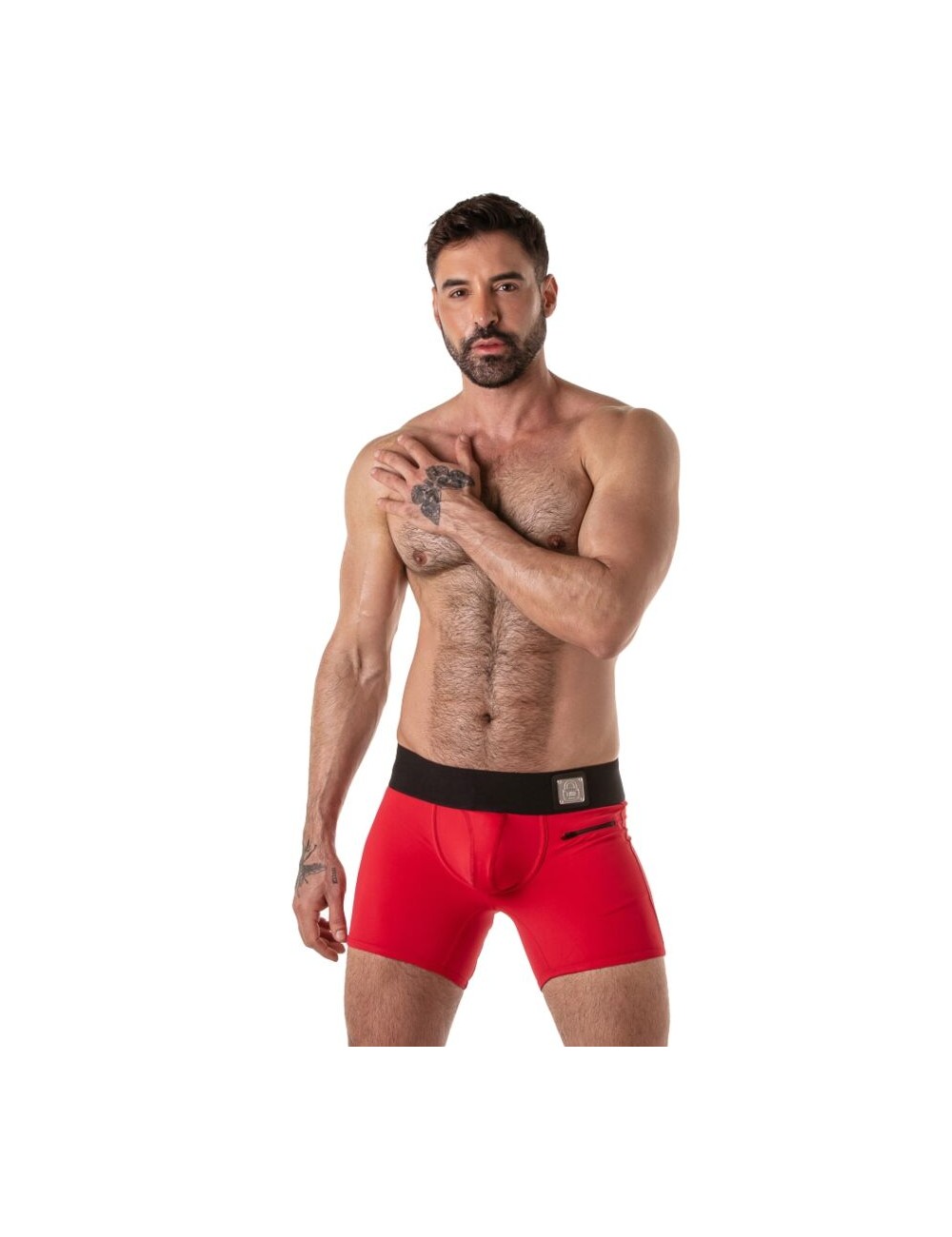 LOCKER GEAR - WIDE WAISTBAND TRUNK RED XL