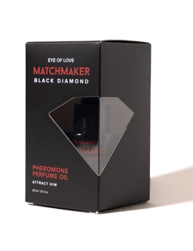 EYE OF LOVE - MATCHMAKER BLACK DIAMOND PHEROMONE PERFUME OIL 20 ML