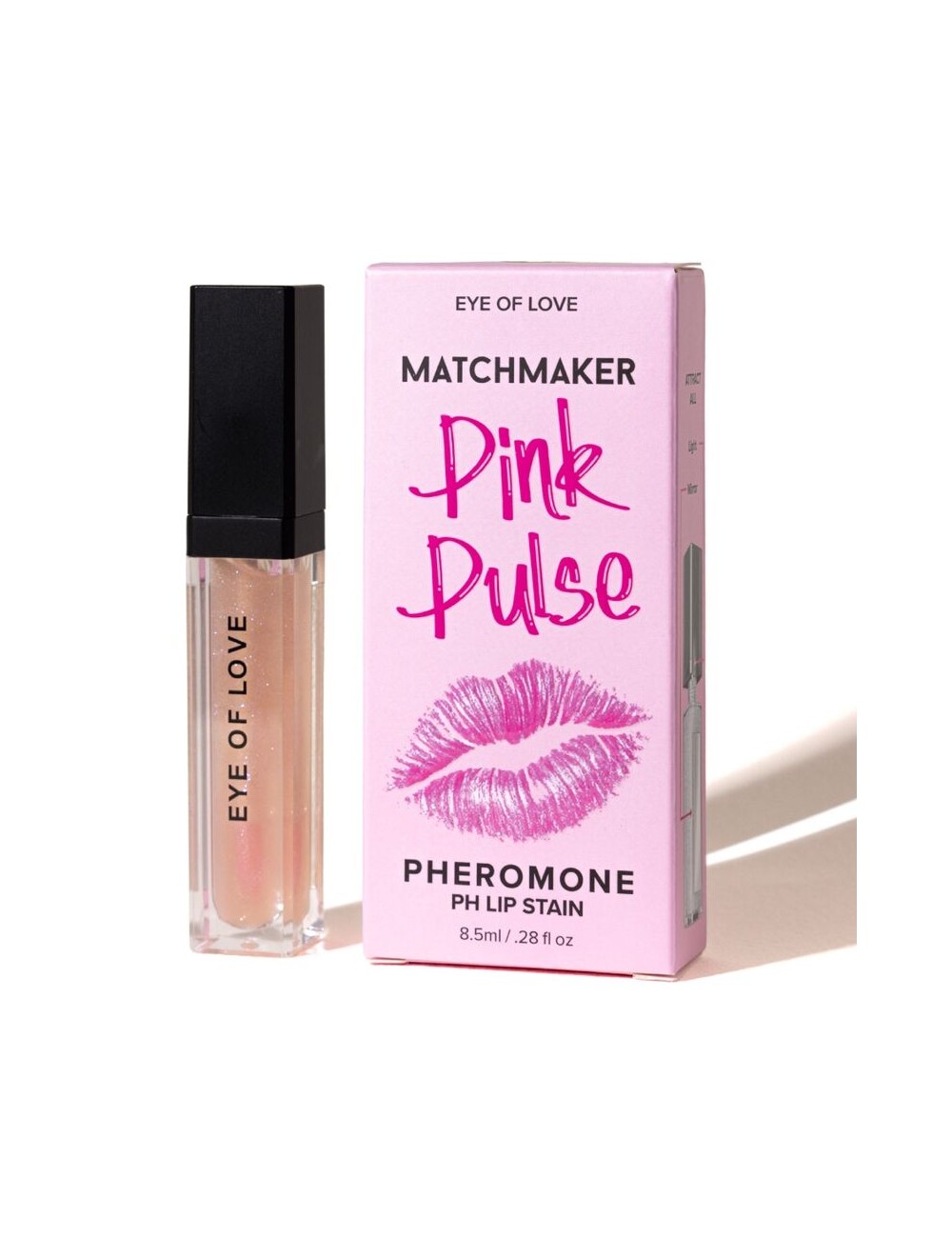 EYE OF LOVE - MATCHMAKER PINK PULSE PH LIP STAIN WITH PHEROMONES 8.5 ML