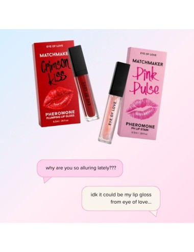 EYE OF LOVE - MATCHMAKER PINK PULSE PH LIP STAIN WITH PHEROMONES 8.5 ML
