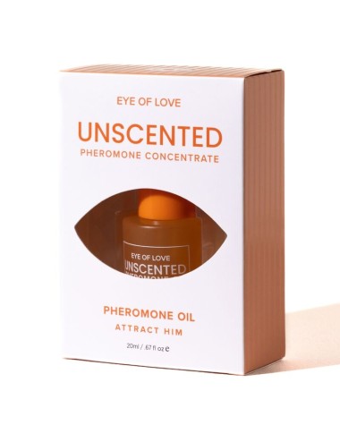 EYE OF LOVE - PHEROMONE-INFUSED PERFUMED OIL FOR WOMEN, FRAGRANCE-FREE, 20 ML