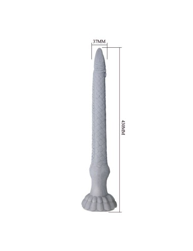 POWER MONSTERS - BASILISK FANTASY SILICONE DILDO 43 CM Ø 5 CM