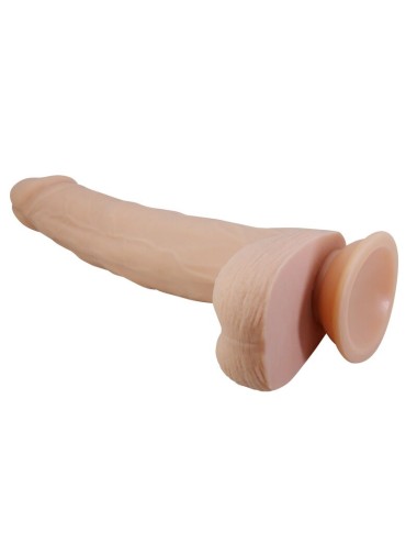 PRETTY LOVE - MILES THRUSTING & ROTATING VIBRATING DILDO REMOTE CONTROL 23.5 CM Ø 4.8 CM NATURAL