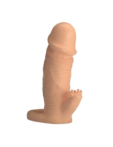 PRETTY LOVE - RODERIC PENIS EXTENSION SLEEVE 13 CM Ø 3.8 CM NATURAL